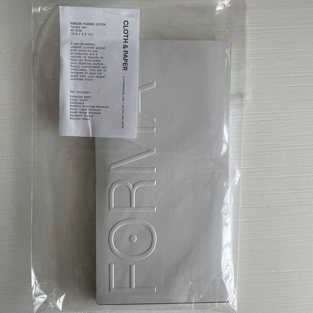 Cloth & Paper Forma Bundle Items | A5 Slim TN